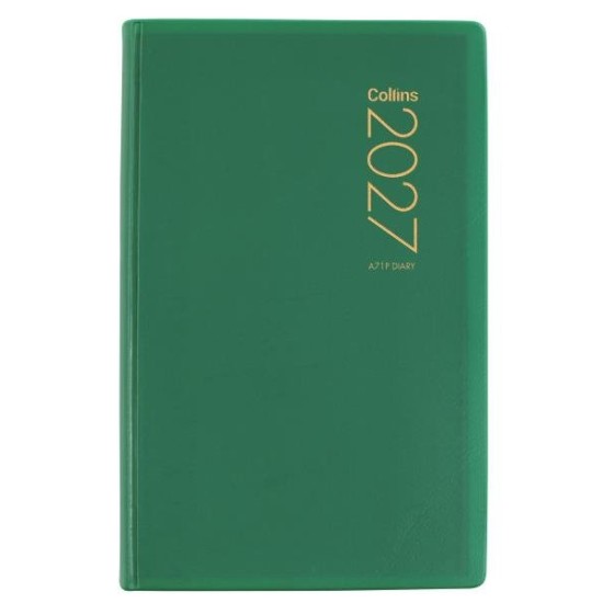 DIARIES 2027 Collins Diary A71P Green 2027 page: 42