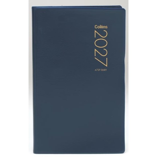 DIARIES 2027 Collins Diary A72P Navy 2027 page: 43