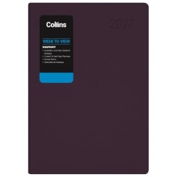 DIARIES 2027 Collins Diary Rhapsody A53 Week To View Royal Purple 2027 page: 27