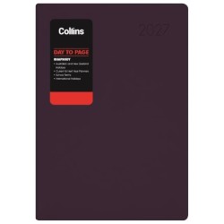 DIARIES 2027 Collins Diary Rhapsody A41 Day To Page Royal Purple 2027 page: 13