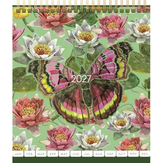DIARIES 2027 Collins Desk Calendar Beautiful Blooms 2027  page: 57