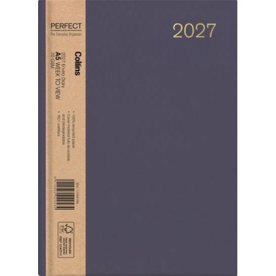 DIARIES 2027 Collins Diary A53 Enviro Wiro 2027  page: 28