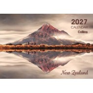 DIARIES 2027 Collins Wall Calendar A4 NZ Landscapes 2027 page: 60