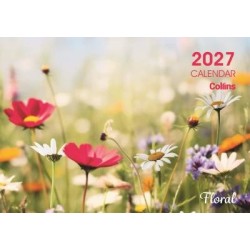 DIARIES 2027 Collins Wall Calendar A4 NZ Floral 2027 page: 60