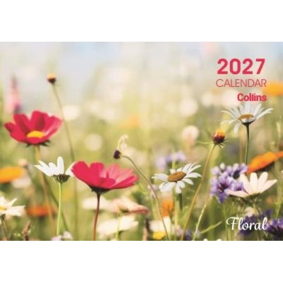 DIARIES 2027 Collins Wall Calendar A4 NZ Floral 2027 page: 60