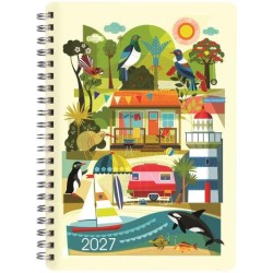 DIARIES 2027 Collins Diary A63 Kiwi Vibe Week to View 2027 page: 41