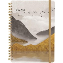 DIARIES 2027 Collins Diary A5 Undated Day Per Page Contemporary Art page: 37