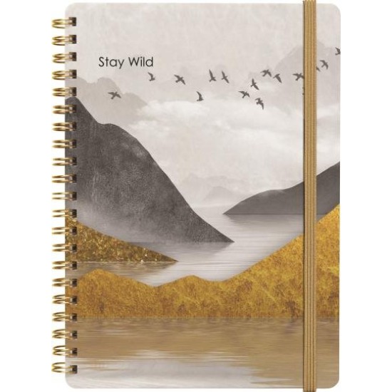 DIARIES 2027 Collins Diary A5 Undated Day Per Page Contemporary Art page: 37