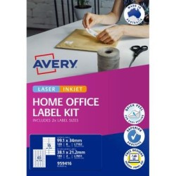 Avery Home Office Label Kit Address Labels & Address Labels 10 Sheets Avery Home Office Label Kit Address Labels & Address Labels 10 Sheets