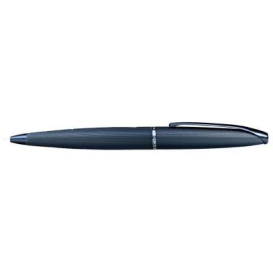Cross ATX Etched Diamond Pattern Dark Blue Rollerball