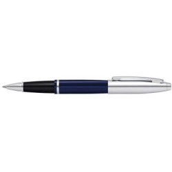 Cross Calais Chrome and Blue Lacquer Rollerball Cross Calais Chrome and Blue Lacquer Rollerball