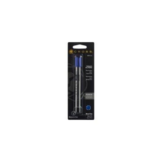 Cross Ballpoint Refill Blue Fine - Dual Pack