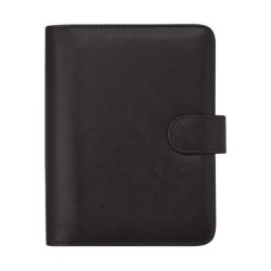 DIARIES 2027 Debden Dayplanner Organiser Personal Snap Closure PU Black page: 4