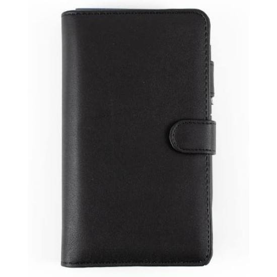 DIARIES 2027 Debden Dayplanner Organiser Personal Slim Snap Closure PU Black page: 4