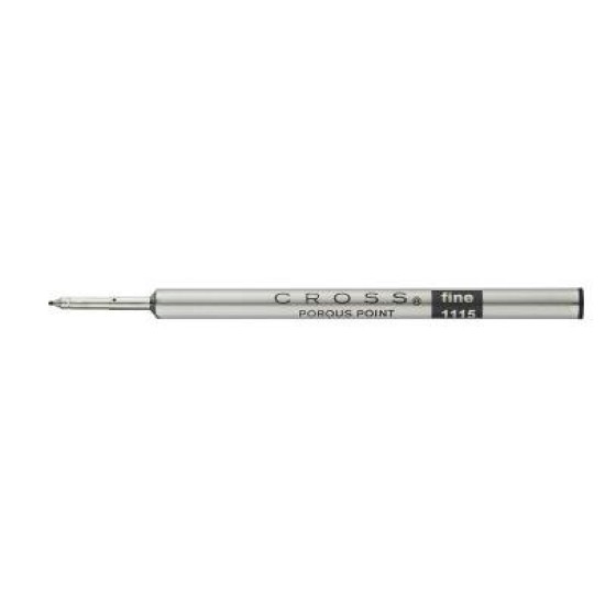 Cross Porous Point Refill Fine Black - Single Pack