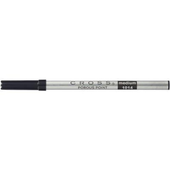 Cross Porous Point Refill Medium Black - Single Pack