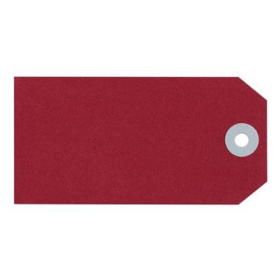 Avery Shipping Luggage Tag Red Size 4 Box 50 54x108mm
