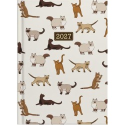DIARIES 2027 Collins Diary A51 Cats Day to Page 2027 page: 22