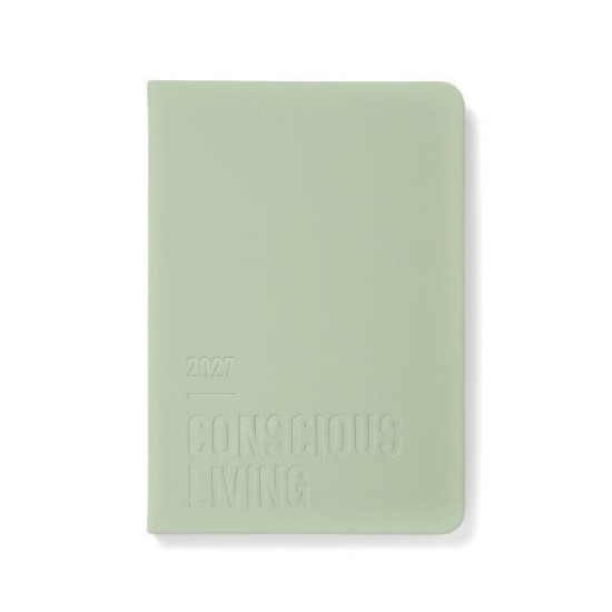 DIARIES 2027 Letts of London Diary Conscious A5 Week to View Sage 2027 page: 34