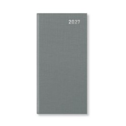 DIARIES 2027 Letts of London Diary Principal Slim Week to View English Grey 2027 page: 44