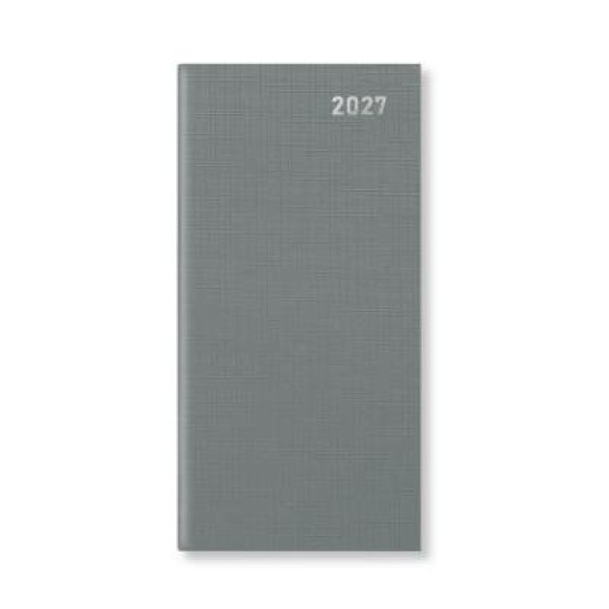 DIARIES 2027 Letts of London Diary Principal Slim Week to View English Grey 2027 page: 44