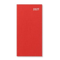DIARIES 2027 Letts of London Diary Principal Slim Week to View English Red 2027 page: 44