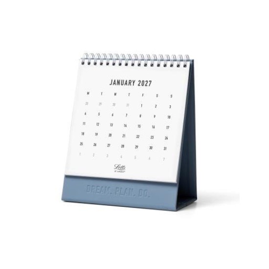 DIARIES 2027 Letts of London Desk Calendar Conscious 150x180mm Ocean 2027 page: 58