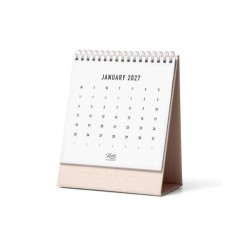 DIARIES 2027 Letts of London Desk Calendar Conscious 150x180mm Rosewater 2027 page: 58