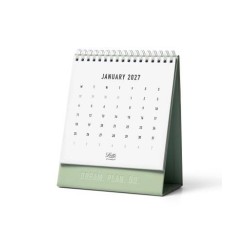 DIARIES 2027 Letts of London Desk Calendar Conscious 150x180mm Sage 2027 page: 58