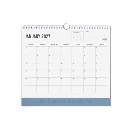 DIARIES 2027 Letts of London Wall Calendar Conscious 300x270mm Ocean 2027 page: 59