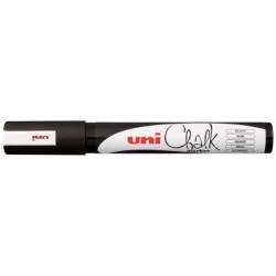 UNI MARKER CHALK WHITE BULLET TIP PWE-5M