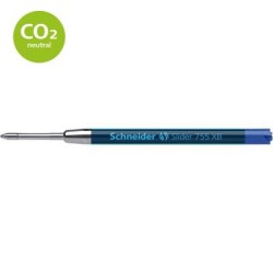 SCHNEIDER SLIDER 755 BP REFILL BLUE (XB) G2 PARKER STYLE