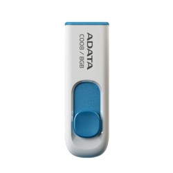 ADATA Dashdrive Classic C008 USB2.0 8GB White/Blue ADATA Dashdrive Classic C008 USB2.0 8GB White/Blue