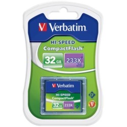 Verbatim Compact Flash Card 32GB Verbatim Compact Flash Card 32GB