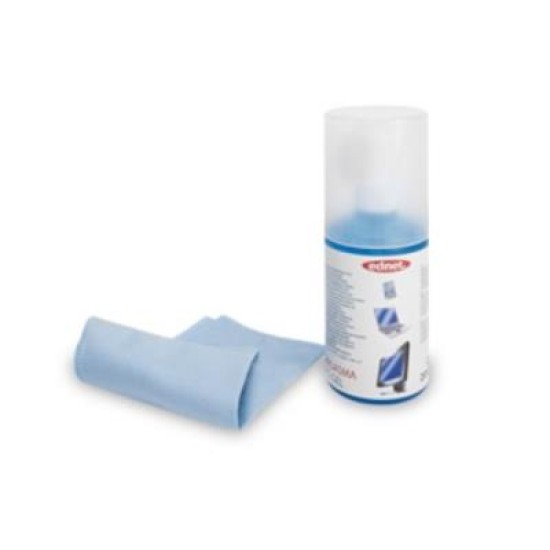 Ednet Screen Cleaner 200ml + Microfibre Cloth DC2014