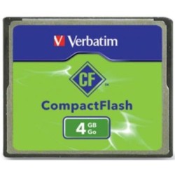 Verbatim Compact Flash Card 4GB Verbatim Compact Flash Card 4GB