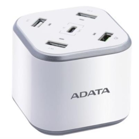 Adata 5 Port USB Charging Station with Qualcomm Quick Charge (48w max)