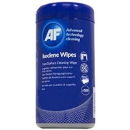 AF Isoclene Anti-Bacterial Office Wipes Tub of 100
