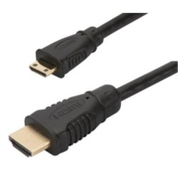 Digitus HDMI Type A (M) to HDMI Mini-C (M) 2.0m Monitor Cable