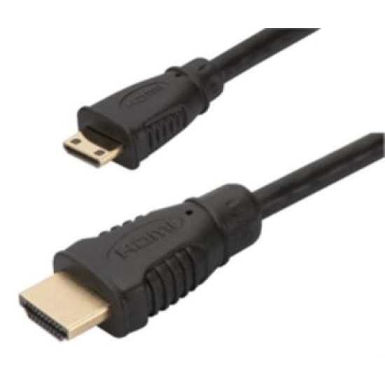 Digitus HDMI Type A (M) to HDMI Mini-C (M) 2.0m Monitor Cable