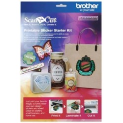 Brother CAPSKIT1 Scan N Cut  Print Sticker Kit