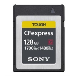 Sony CEBG128 Tough CFexpress Type B 128GB Memory Card