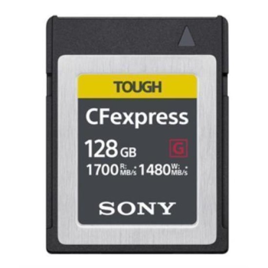 Sony CEBG128 Tough CFexpress Type B 128GB Memory Card