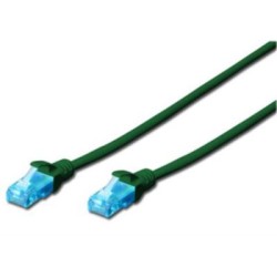 Digitus UTP CAT5e Patch Lead - 1M Green