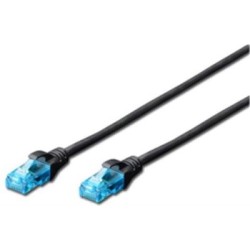 Digitus UTP CAT5e Patch Lead -  2M Black
