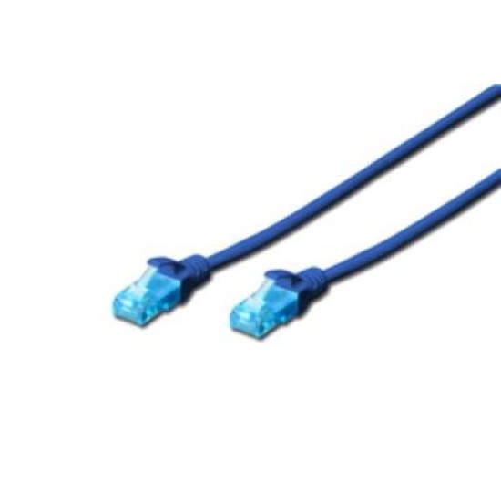 Digitus UTP CAT5e Patch Lead - 1.5M Blue