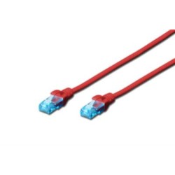 Digitus UTP CAT5e Patch Lead - 1.5M Red