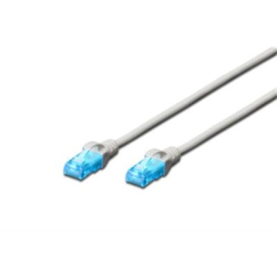 Digitus UTP CAT5e Patch Lead - 2M Grey
