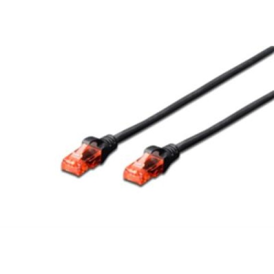 Digitus UTP CAT6 Patch Lead - 10M Black