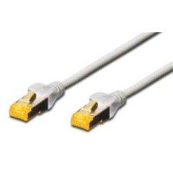 Digitus S-FTP CAT6A Patch Lead - 3M Grey Digitus S-FTP CAT6A Patch Lead - 3M Grey
